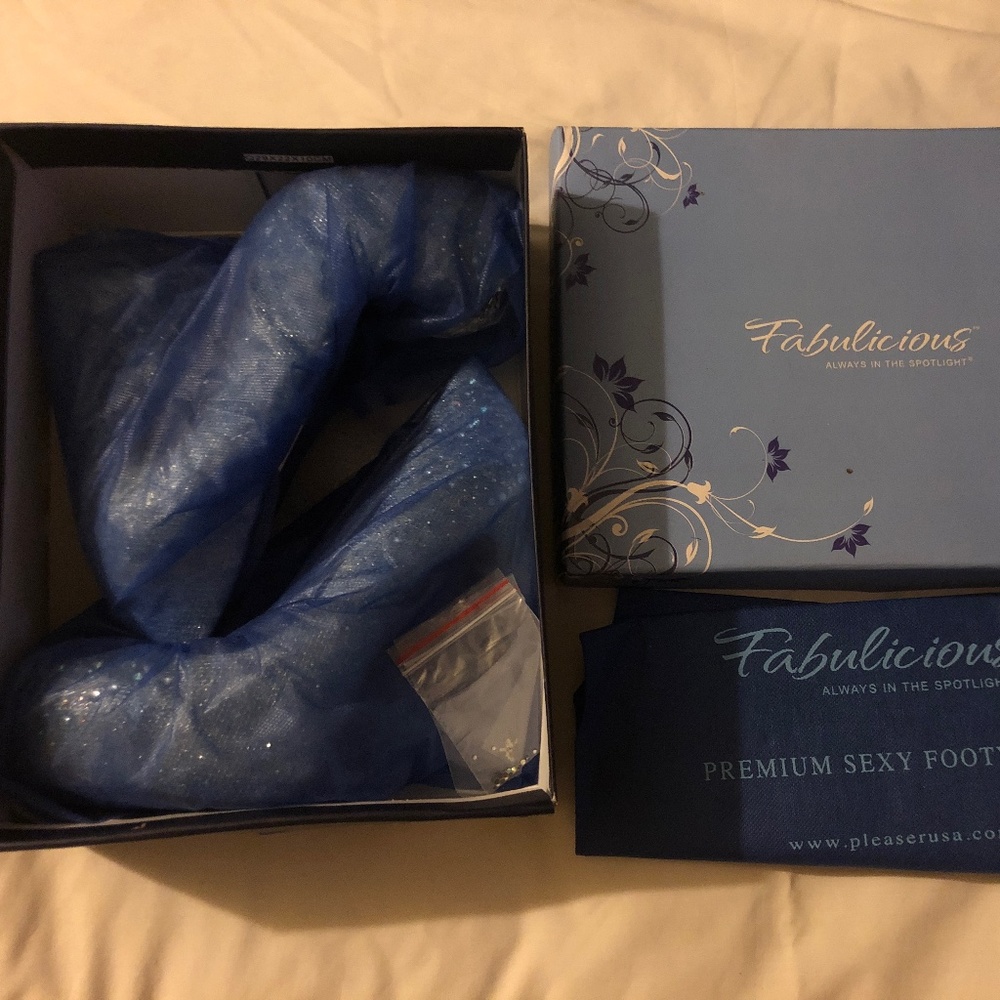 Fabulicious Destiny Glitter Heel
